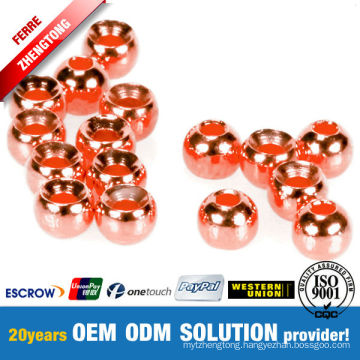 Fly Fishing Material Countersunk Beads Copper